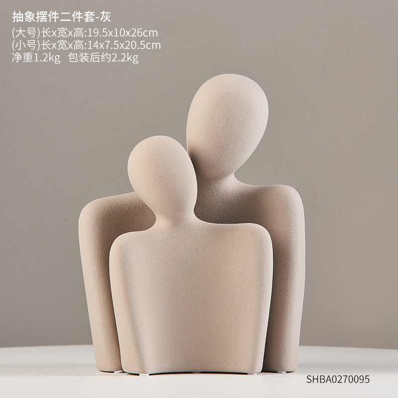 Ceramic Nordic Decorative Piece for Modern Interiors