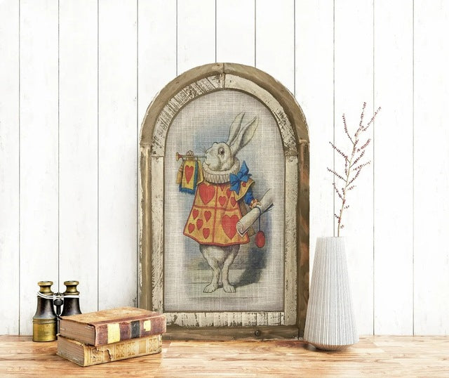 Easter Bunny Wall Art for Rustic Farmhouse Decor