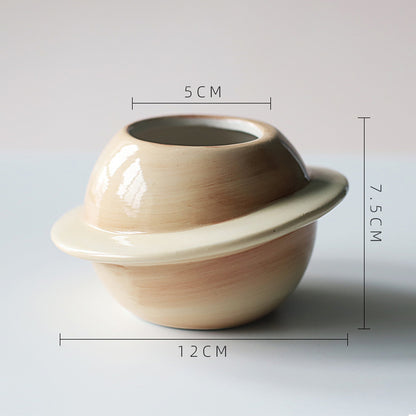 Cute Ceramic Succulent Flowerpot for Home Decoration