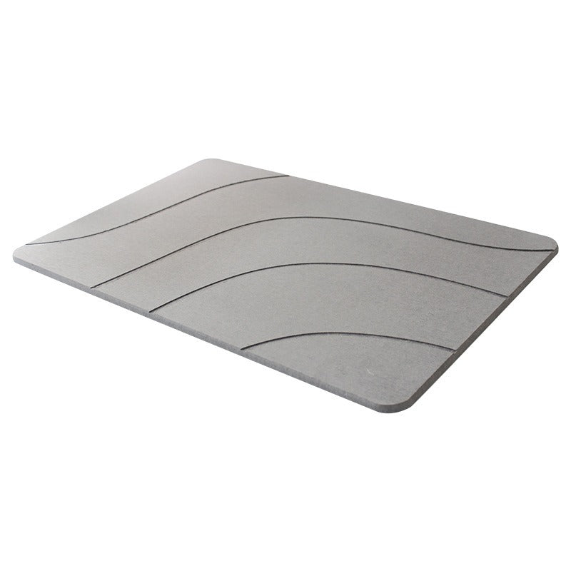 Diatomite Bathroom Mats Non-slip Step Pad