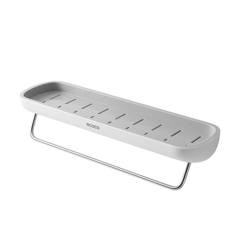 Wall-Mounted Multi-Functional Bathroom Storage Rack