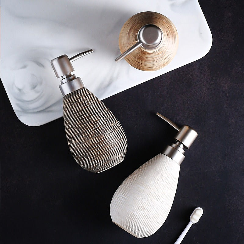 Ceramic Bathroom Shower Gel & Lotion Dispenser