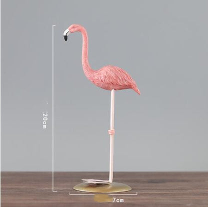 Flamingo Decorative Standing Art Statue Gift