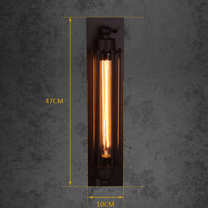 Vintage Industrial Edison Wall Lamp for Indoor Use