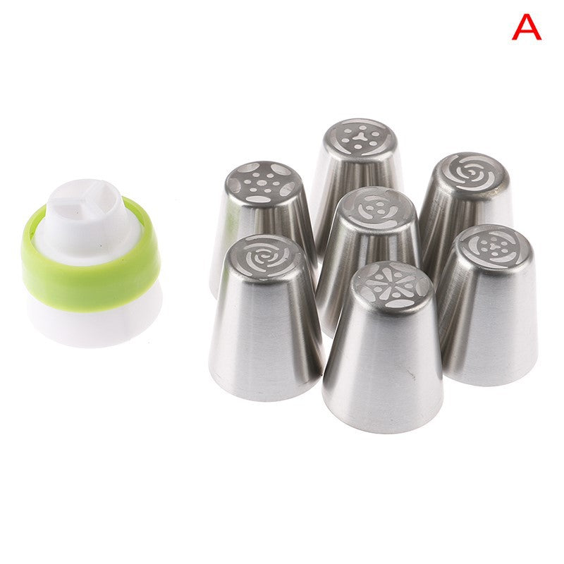 27-Piece Russian Pastry Tip Set for Baking Tools
