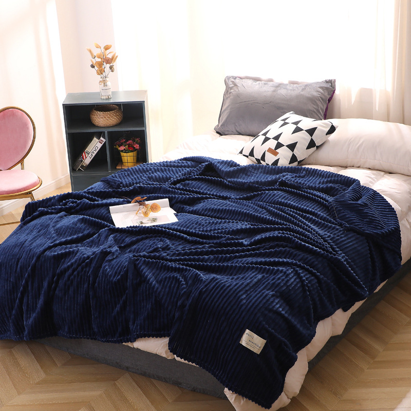 Double-Layer French Flannel Blanket – Magic Velvet Throw