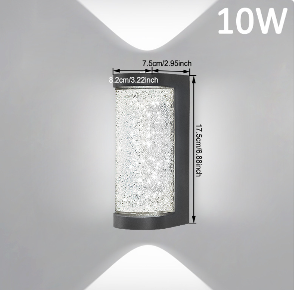 Elegant Crystal Wall Light