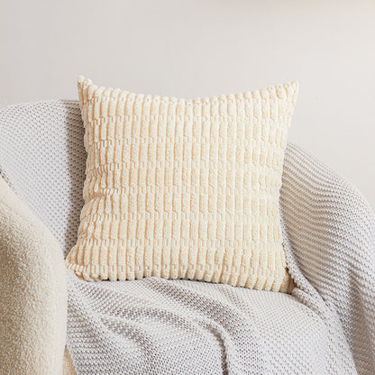 Corduroy Home Sofa Decorative Pillow Cover (Without Filling)