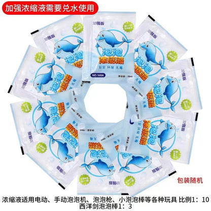 32-Hole Electric Bubble Gun for Kids' Play and Events