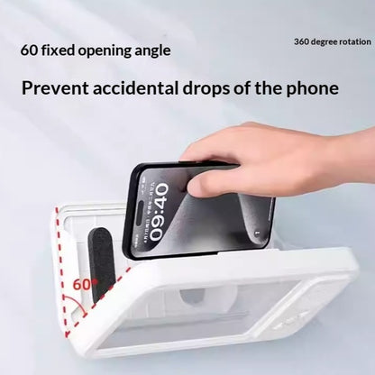 Bathroom Waterproof Phone Box with Bluetooth Speaker