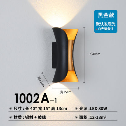 Outdoor Waterproof Creative Wall Lamp for Modern Spaces