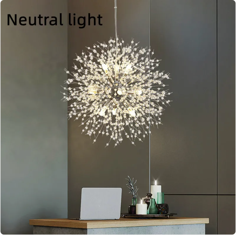 Dandelion Crystal Chandelier