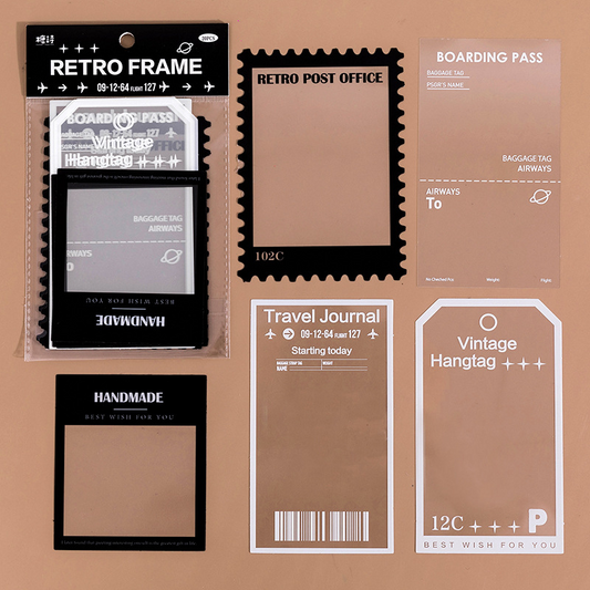 Frame Series: Vintage Film Journal & Decorative Reference Guide