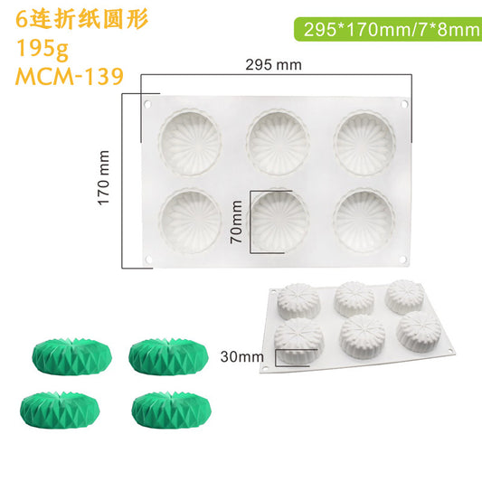 Round Mooncake Mould and Silicone Baking Tools