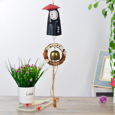 No-Face, Wind Chime, Japanese Style Decor