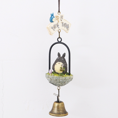 Totoro Wind Chime Pendant - Cute Decorative Item