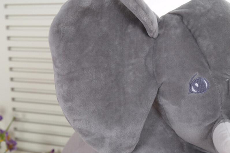 Plush Elephant Toy and Pillow Companion