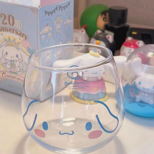 Cute Cartoon Large Belly Cup for Drinks and Juice