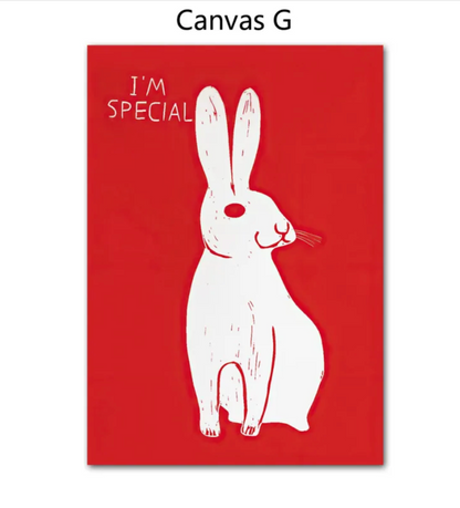 Modern Decorative Canvas Wall Art – Frameless Prints in Multiple Sizes
