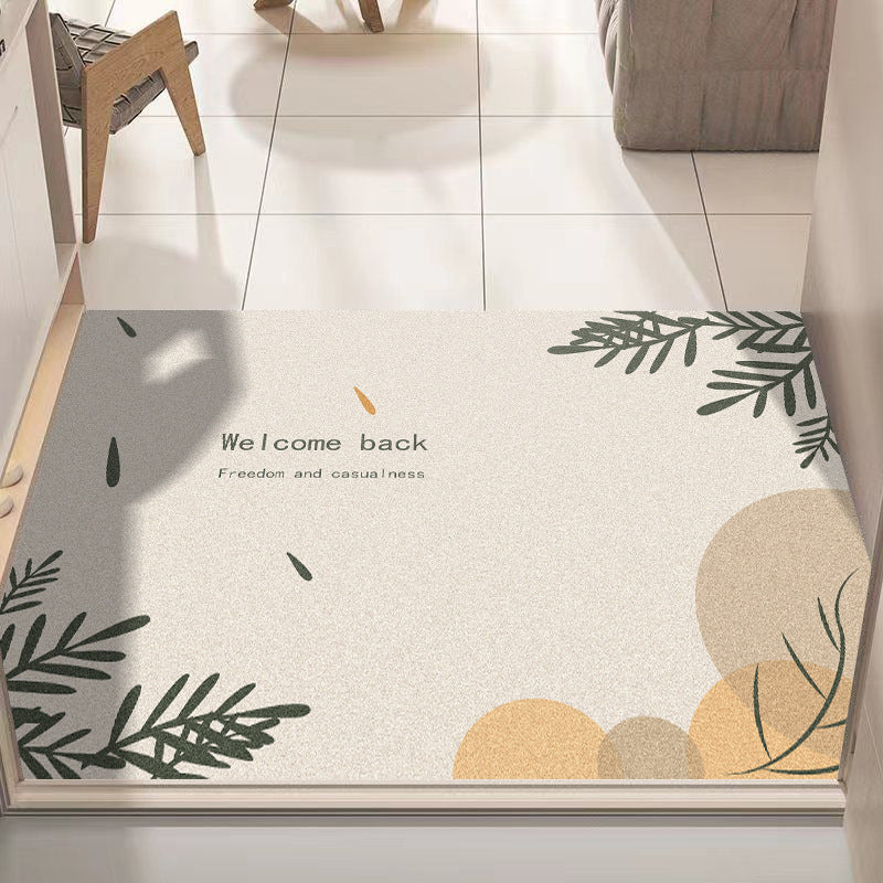 Non-Slip Entrance Mat with Washable Absorbent Design