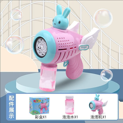 32-Hole Electric Bubble Gun for Kids' Play and Events