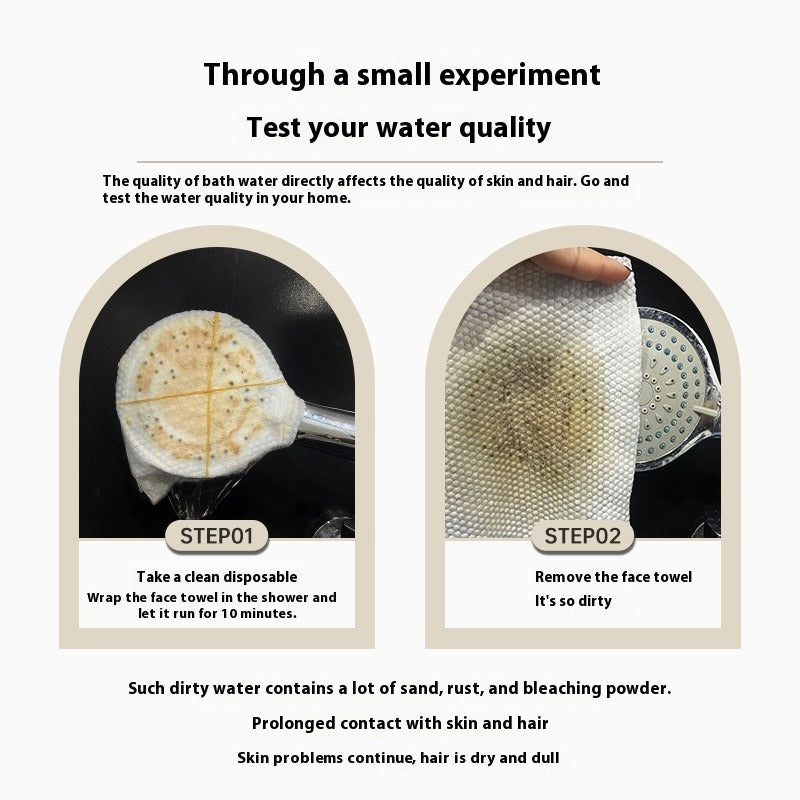 Filtered Supercharged Handheld Shower Head