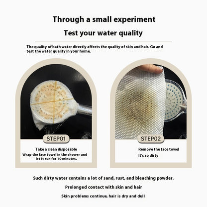 Filtered Supercharged Handheld Shower Head