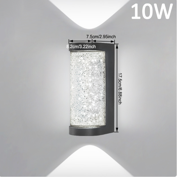 Elegant Crystal Wall Light