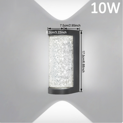 Elegant Crystal Wall Light