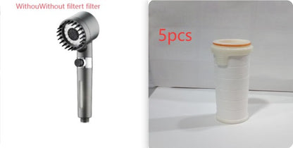 Snowflake Spray Water Filter Showerhead