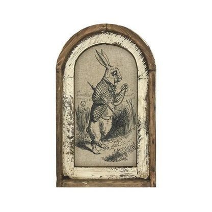 Easter Bunny Wall Art for Rustic Farmhouse Decor