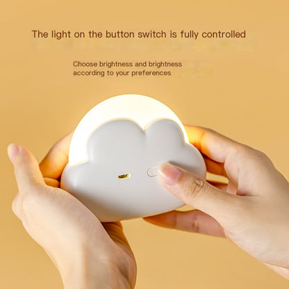 Rechargeable Cloud Night Light with Decorative Function