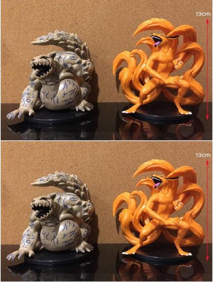 Naruto Series Tailed Beasts: Shukaku & Kyūbi Figures