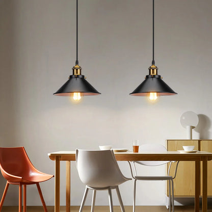Vintage Loft Edison Pendant Light – Industrial Retro Chandelier for Living Room