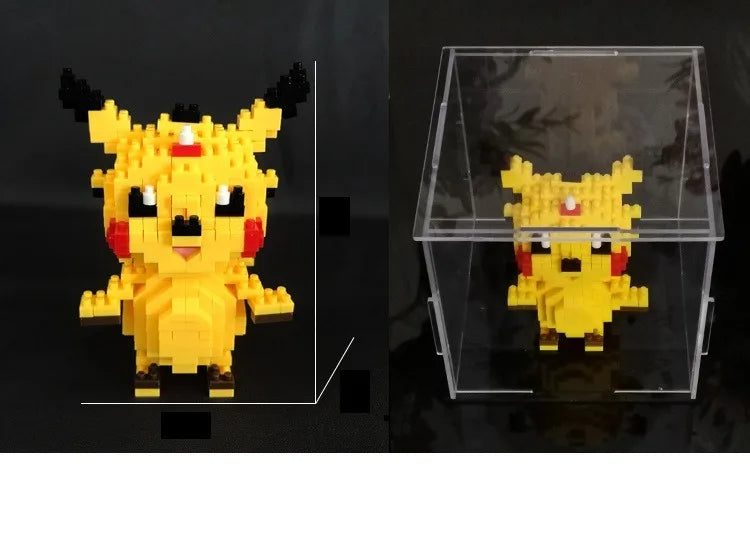 222 Size Acrylic Display Case for Collectibles Assemble Clear Acrylic Box Protection Showcase for Action Figures Organizing Toys