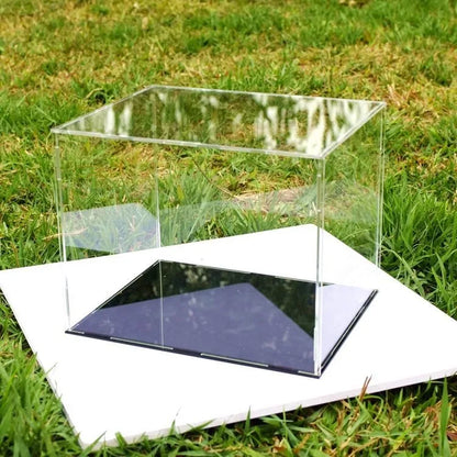 222 Size Acrylic Display Case for Collectibles Assemble Clear Acrylic Box Protection Showcase for Action Figures Organizing Toys