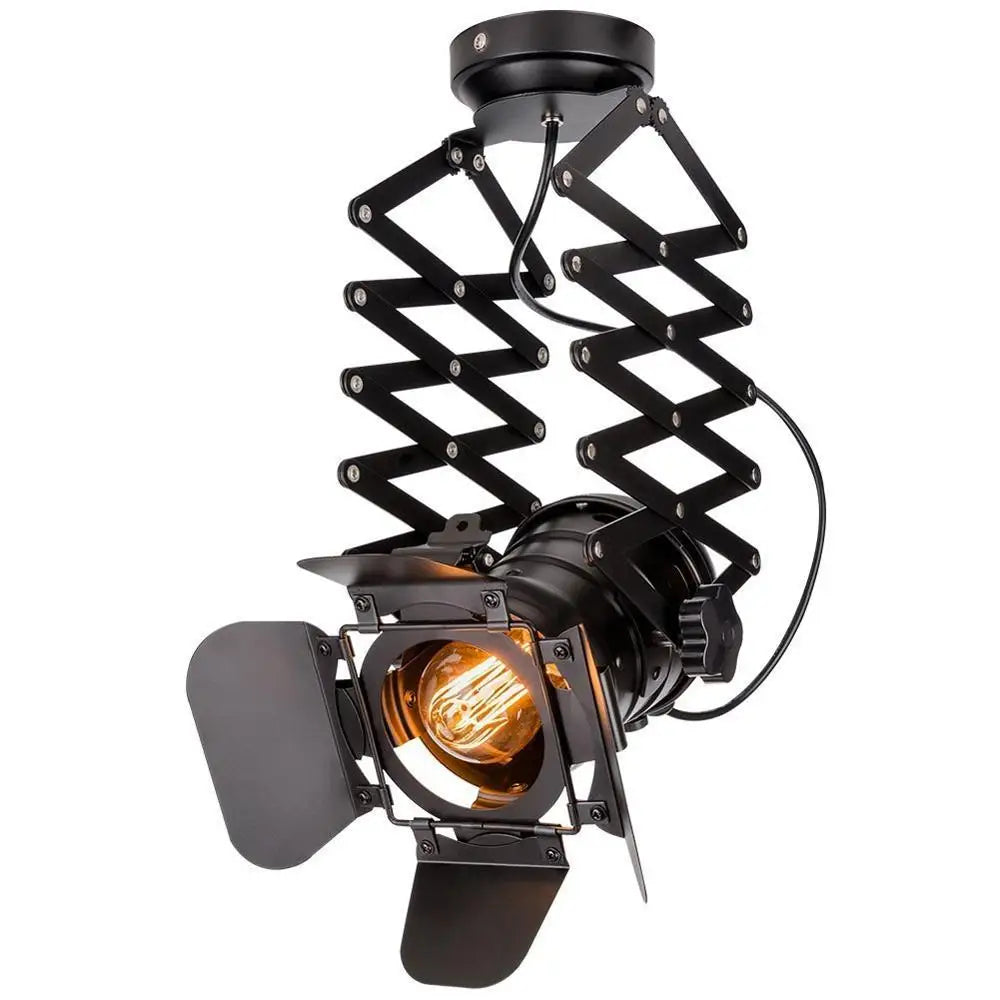 Industrial Bar Creative Studio Retro Tripod Black Floor Lamp Lights Room Light Stand Ceiling lighting