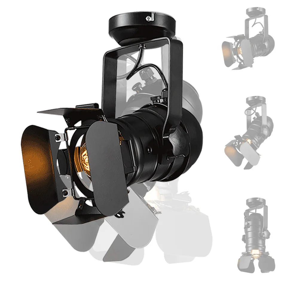 Industrial Bar Creative Studio Retro Tripod Black Floor Lamp Lights Room Light Stand Ceiling lighting
