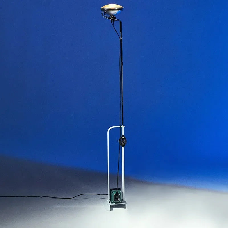 Nordic Iron Chromium Floor Lamp for Living Room Bedroom Bedside Sofa Side Standing Lamp Lighting Fixture