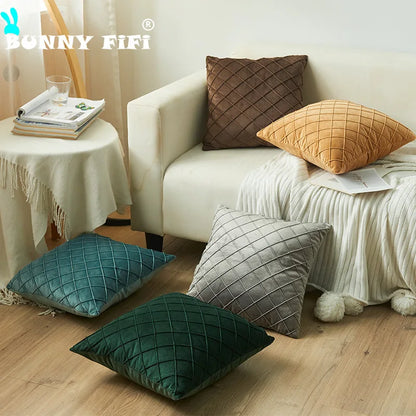 Dutch Velvet Cushion Cover