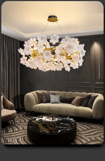 Nordic Flower Chandelier