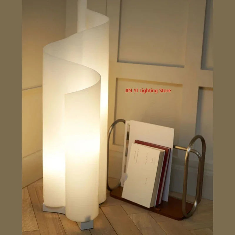Nordic Floor Lamps Designer Modern Minimalist Glacier Flowing Light Desk Lamp  Artistic Desk Lamp Bedside Lamp
