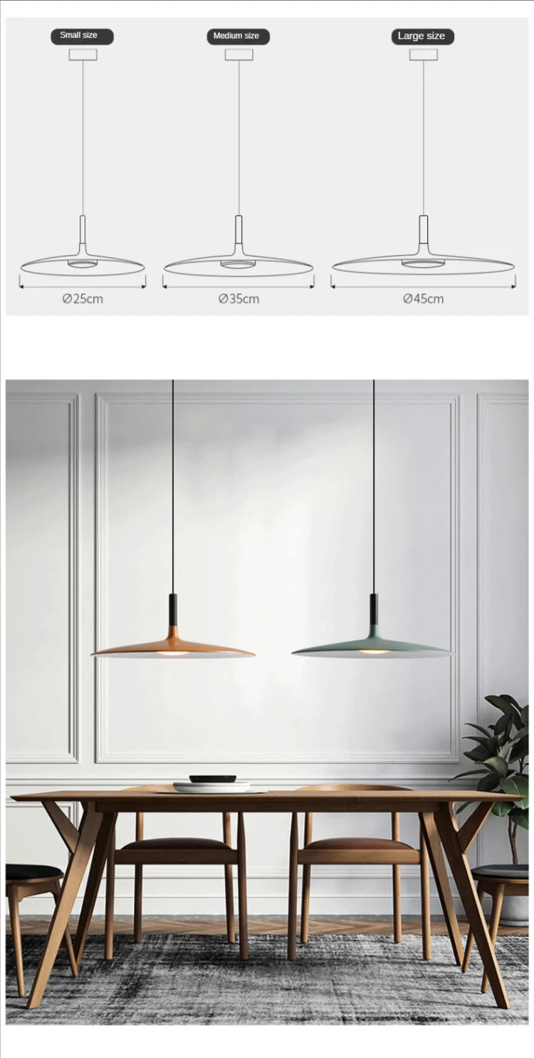 Nordic Round Pendant Light