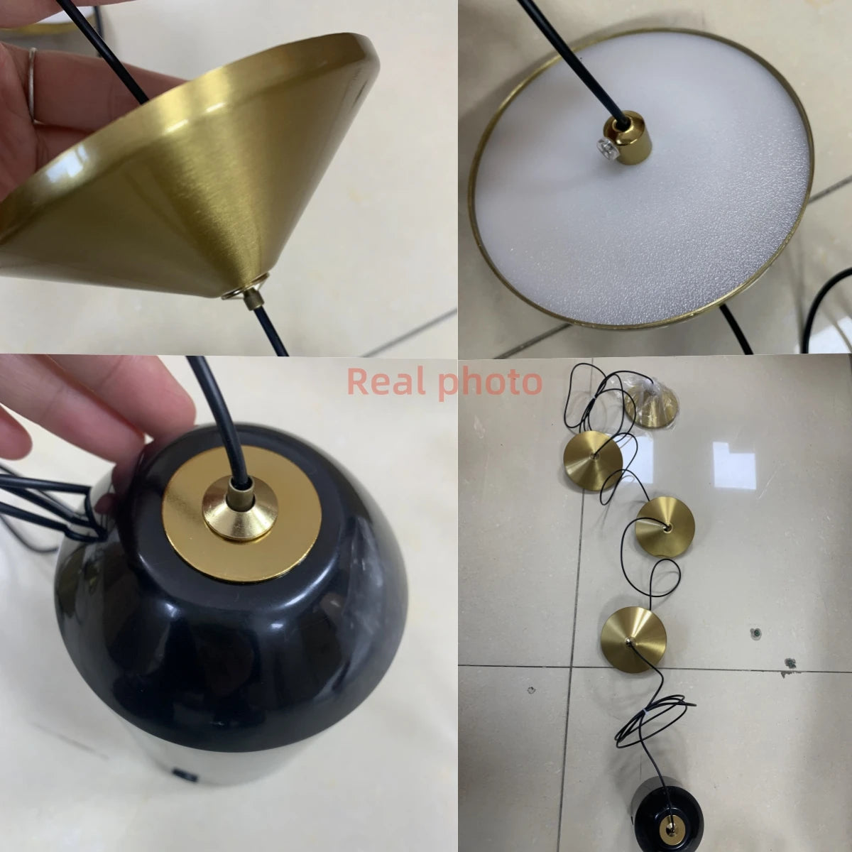 Modern Floor Lamp Pendant Light Luxury Black Atmosphere Light Living Room Sofa Edge Minimalist Bed head Neutral Decoration light
