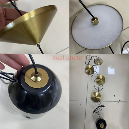 Modern Floor Lamp Pendant Light Luxury Black Atmosphere Light Living Room Sofa Edge Minimalist Bed head Neutral Decoration light
