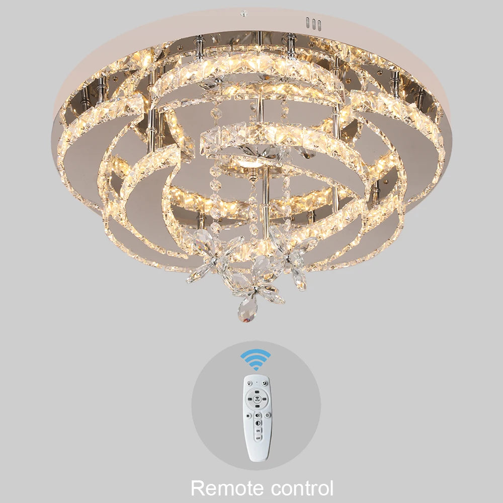 K9 Crystal Chandelier — Dimmable