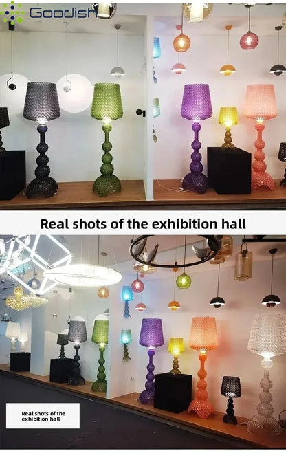Japanese Medieval Retro Style Trophy Shaped LED Floor Lamp Art Design Lights for Living Dining Room Home Decoration Chandelier