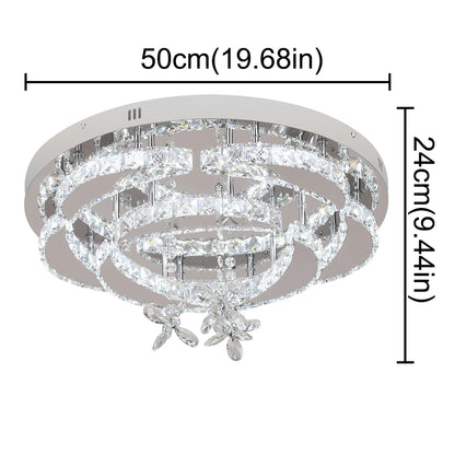 K9 Crystal Chandelier — Dimmable