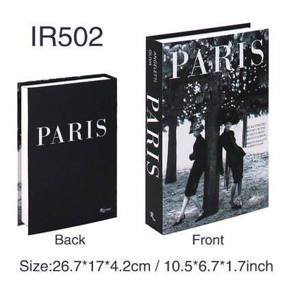 Luxury Decorative Fake Books – Nordic Coffee Table Storage Boxes