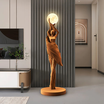 Modern Art Floor Lamp Home decoration Lights Living Room Bedroom Humanoid Atmosphere Lamps Couch High-End Sculpture LED Lighting
